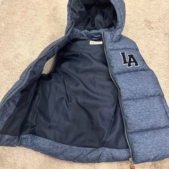 H&M puffer for boys. Like new, wore once - Picture 2 of 3
